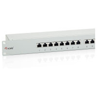 Equip Patchpanel 16x RJ45 Cat6 19" FTP 1HE ISO/IEC...