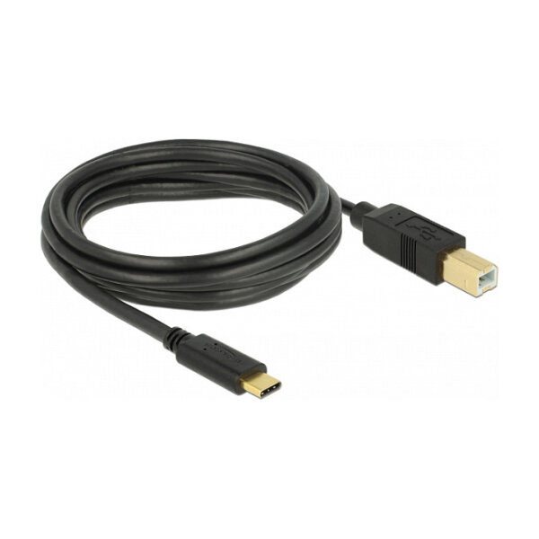 Delock USB 2.0 Kabel Type-C zu Typ-B 3 m