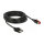 Delock PoweredUSB Kabel Stecker 24 V > 8 Pin Stecker 5 m für POS Drucker und Terminals