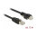 Delock GigE Kamera Kabel RJ45 Stecker zu RJ45 Stecker mit Schrauben Cat.6 S/FTP 5 m