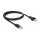 Delock GigE Kamera Kabel RJ45 Stecker zu RJ45 Stecker mit Schrauben Cat.6 S/FTP 1 m