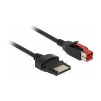 Delock PoweredUSB Kabel Stecker 24 V > 8 Pin Stecker 4 m für POS Drucker und Terminals