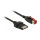 Delock PoweredUSB Kabel Stecker 24 V > 8 Pin Stecker 4 m für POS Drucker und Terminals