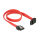 Delock SATA 6 Gb/s Kabel gerade auf oben gewinkelt 30 cm rot