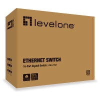 Switch 16x GE GEU-1621 19"