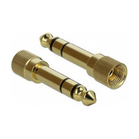 Delock Spiralkabel 3,5 mm 3 Pin Klinkenstecker zu Klinkenstecker mit Schraubadapter 5 m