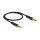 Delock Klinkenkabel 4,4 mm 5 Pin Stecker zu Stecker 0,5 m schwarz