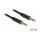 Delock Klinkenkabel 4,4 mm 5 Pin Stecker zu Stecker 0,5 m schwarz