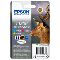 Epson Tinte T1306 C13T13064012 3er Multipack (MCY)