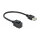 Delock Keystone Modul USB 2.0 C Buchse > USB 2.0 A Buchse mit Kabel