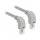 Delock Netzwerkkabel RJ45 Cat.5e SF/UTP unten / unten gewinkelt 0,5 m