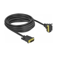 Delock DVI Kabel 24+1 Stecker zu 24+1 Stecker gewinkelt 5 m