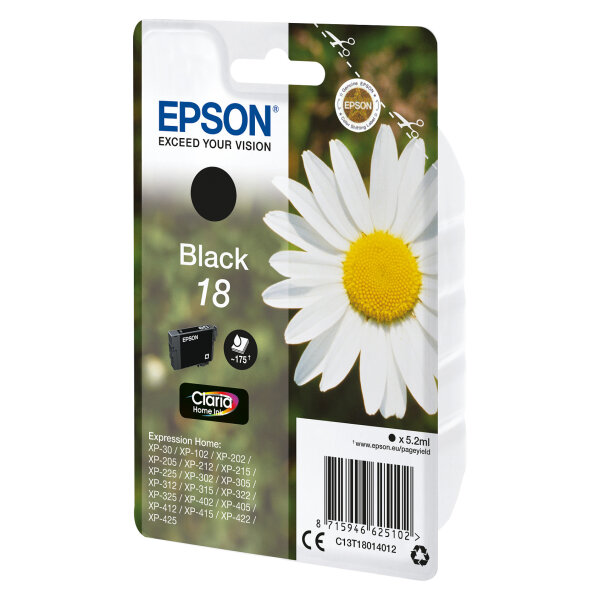 Epson T18014012 black NEUE VERPACKUNG