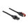 Delock PoweredUSB Kabel Stecker 24 V zu 2 x 4 Pin Stecker 3 m für POS Drucker und Terminals