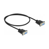 Delock RS-232 Kabel Seriell D-Sub9 Buchse zu Buchse...