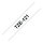 Brother TZe-121 schwarz farblos
