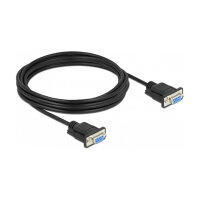 Delock RS-232 Kabel Seriell D-Sub9 Buchse zu Buchse...