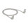 Delock Netzwerkkabel RJ45 Cat.6A S/FTP oben / oben gewinkelt 1 m