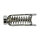 Delock Schirmklemme für Sammelschiene - Kabeldurchmesser 1 - 6 mm