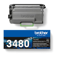 Brother Toner TN-3480 Schwarz bis zu 8.000 Seiten nach ISO 19752