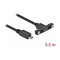 Delock Kabel USB 2.0 Micro-B Buchse zum Einbau > USB...