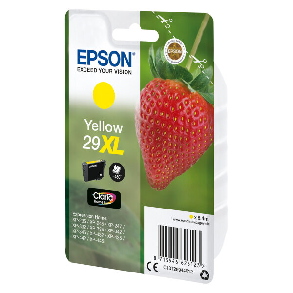 Epson Tintenpatrone - C13T29944012 - 29XL - gelb - 6,4ml