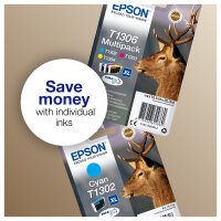 Epson Tinte T1301 C13T13014012 Schwarz bis zu 945 Seiten