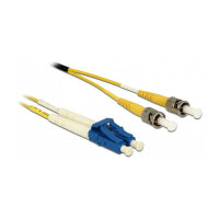Delock Kabel Lichtwellenleiter LC > ST Singlemode OS2...