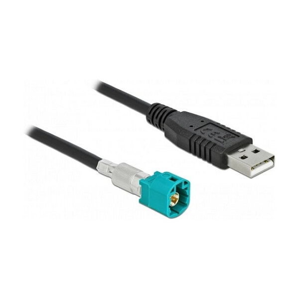 Delock Kabel HSD Z Stecker zu USB 2.0 Typ-A Stecker 0,5 m