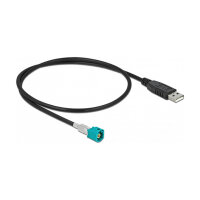 Delock Kabel HSD Z Stecker zu USB 2.0 Typ-A Stecker 0,5 m