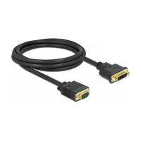 Delock Kabel DVI 24+5 Buchse zu VGA Stecker 2 m