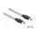 Delock USB 5 Gbps Kabel Typ-A Stecker zu Typ-A Stecker mit Metallmantel 0,5 m