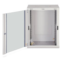 Digitus Wandgehäuse 19" 16HE 816,20x600x450mm, Farbe Grau (RAL 7035)