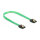 Delock SATA 6 Gb/s Kabel UV Leuchteffekt grün 20 cm