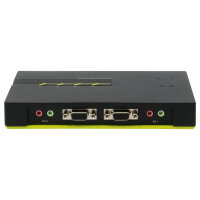KVM Switch 4-Fach | VGA + 2xUSB + Audio LevelOne