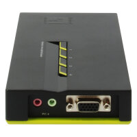 KVM Switch 4-Fach | VGA + 2xUSB + Audio LevelOne