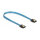 Delock SATA 6 Gb/s Kabel UV Leuchteffekt blau 30 cm