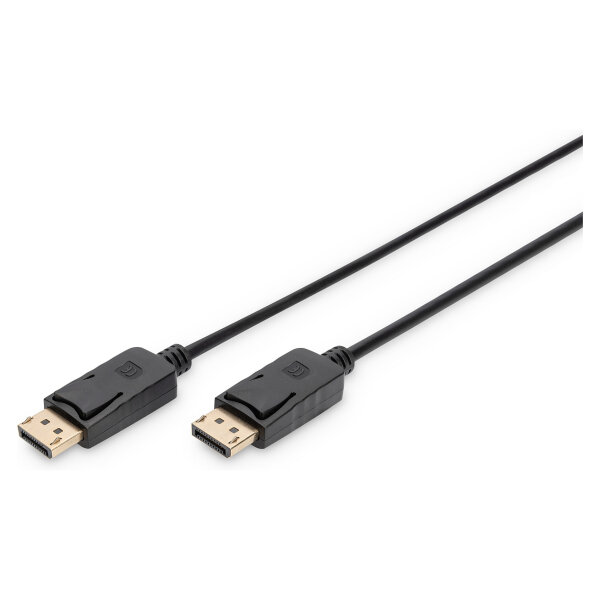 DIGITUS DisplayPort Anschlusskabel 2m FullHD schwarz