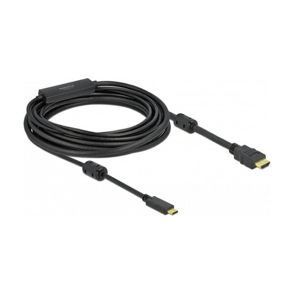 Delock Aktives USB Type-C™ zu HDMI Kabel (DP Alt Mode) 4K 60 Hz 7 m