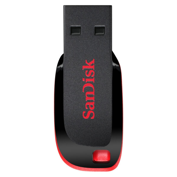 STICK 32GB USB 2.0 Sandisk Cruzer Blade black/red