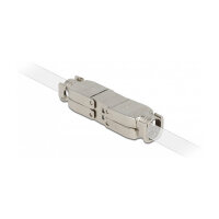 Delock Verbinder für Netzwerkkabel Cat.6 STP werkzeugfrei