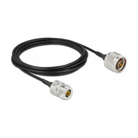 Delock Antennenkabel N Stecker zu N Buchse LMR/CFD100 3 m...