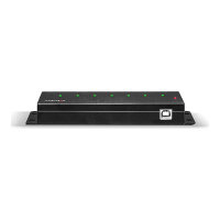 LINDY USB HUB 7x Lindy USB Metall Hub 2.0 Industrial