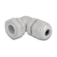 Delock Kabelverschraubung 90° gewinkelt PG9 grau