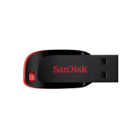 STICK 64GB USB 2.0 Sandisk Cruzer Blade black/red