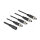 Delock DC Verteilerkabel 5,5 x 2,1 mm 1 x Buchse zu 4 x Stecker verschraubbar