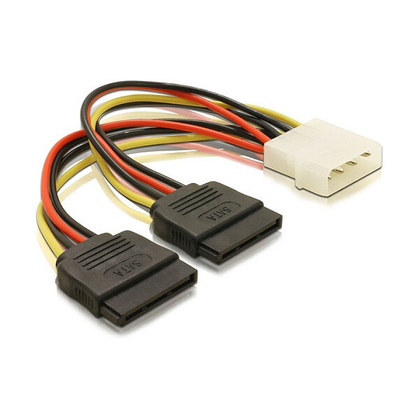 SATA Power Adapter 2x HDD Delock