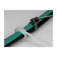 Delock Kabelbinder mit flachem Kopf L 205 x B 4,6 mm 100 Stück