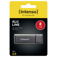 STICK 8GB 2.0 Intenso ALU Line anthrazit