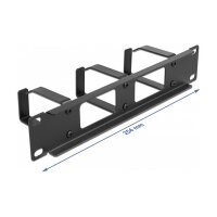 Delock 10? Kabelmanagement Rangierpanel mit 2...